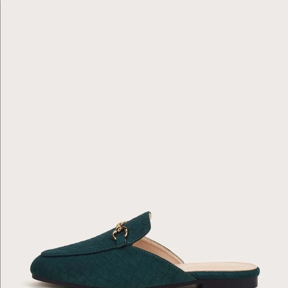 Snaffle Decor Woven Pattern Loafers - Picture 2 of 3